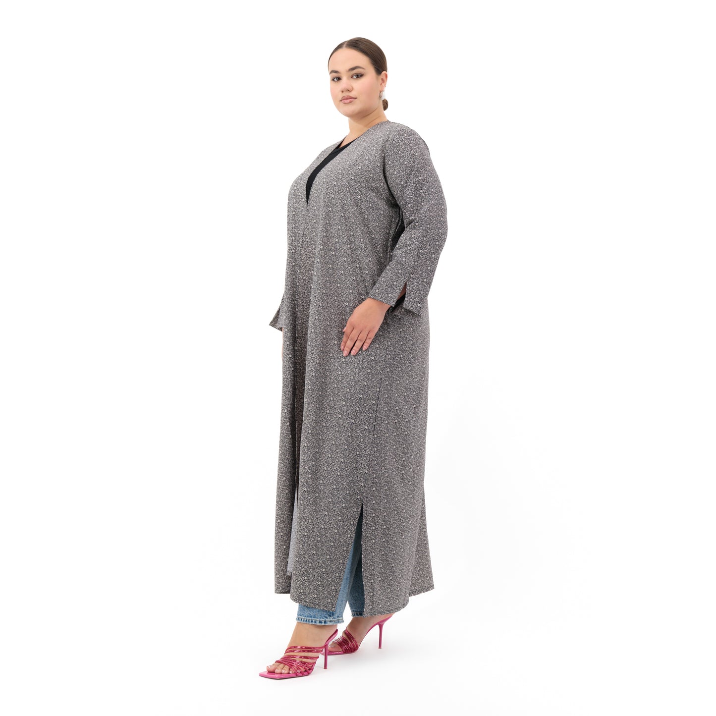 Basic Patterned Abaya