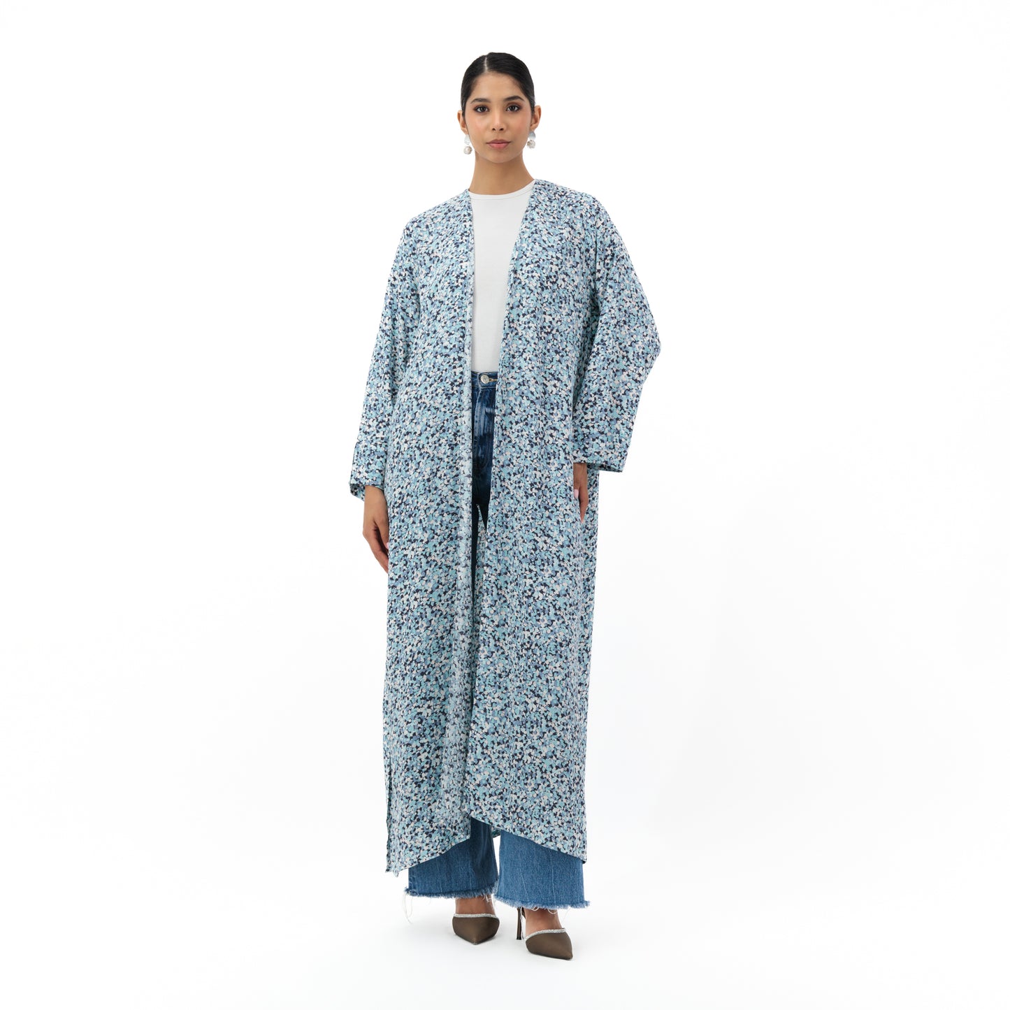 Basic Patterned Abaya