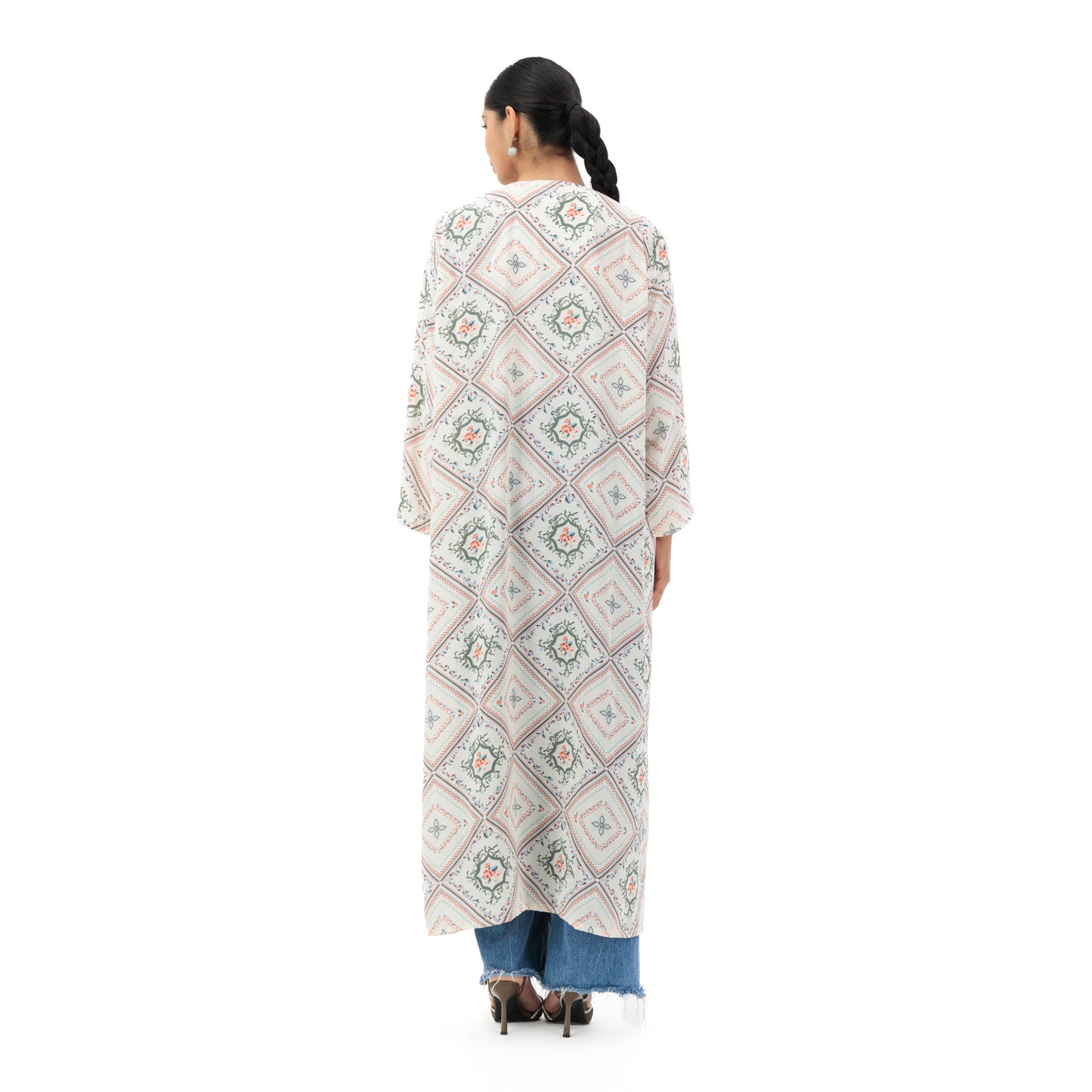 Basic Patterned Abaya