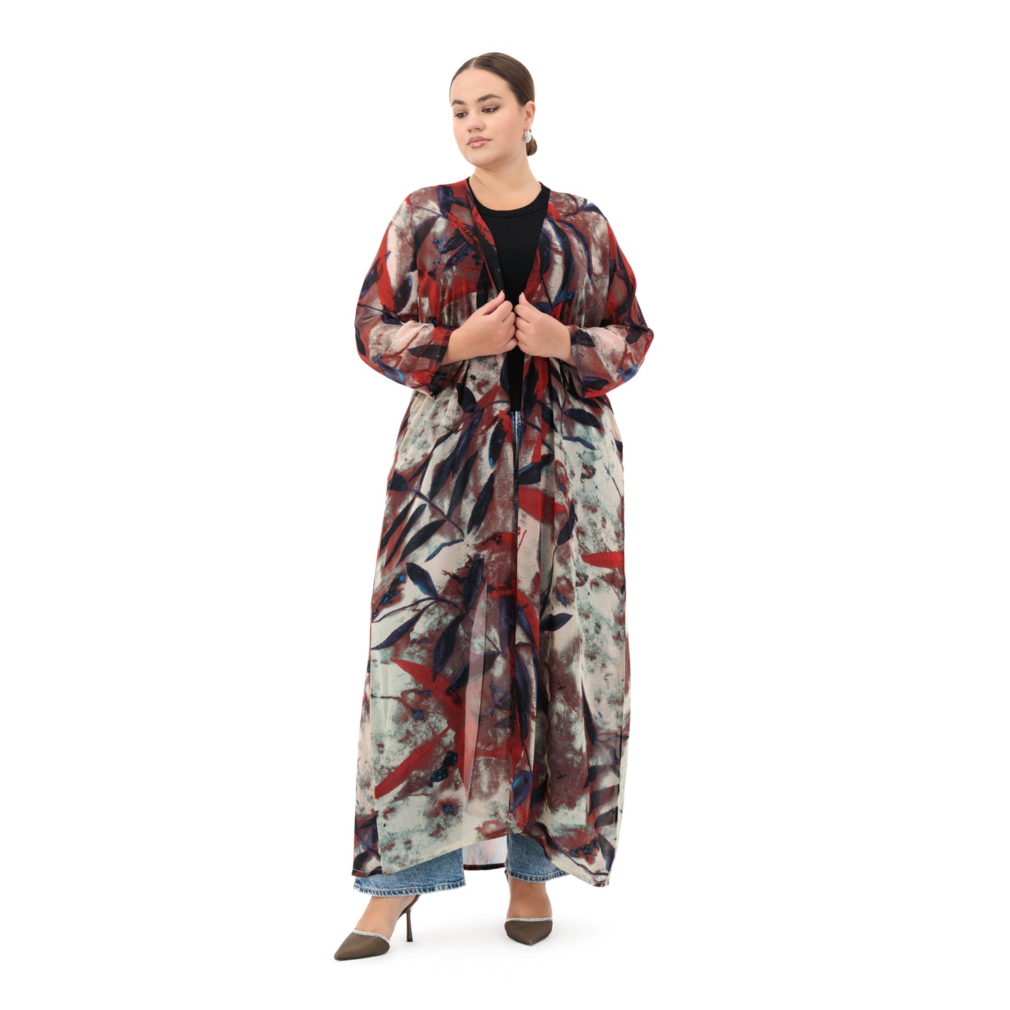 Basic Patterned Abaya