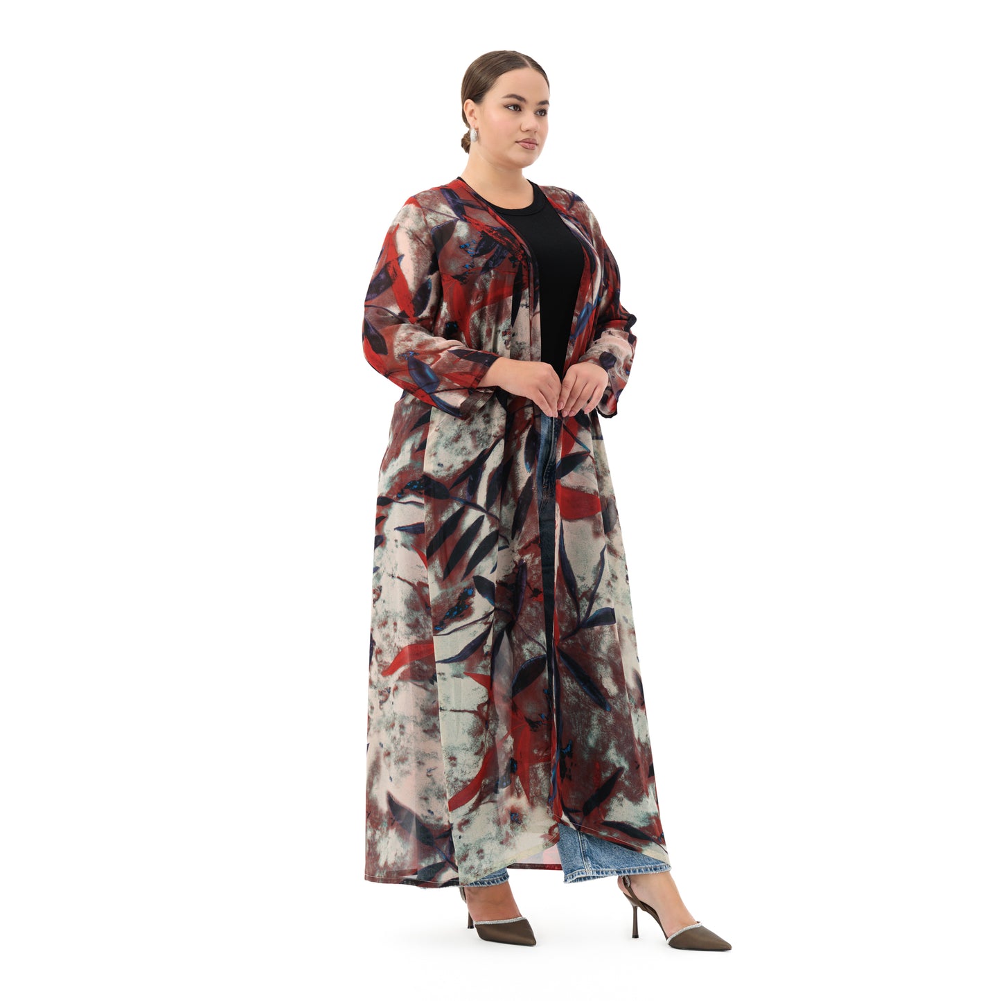 Basic Patterned Abaya