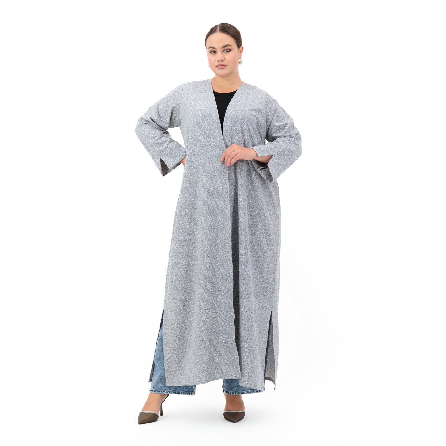 Basic Patterned Abaya