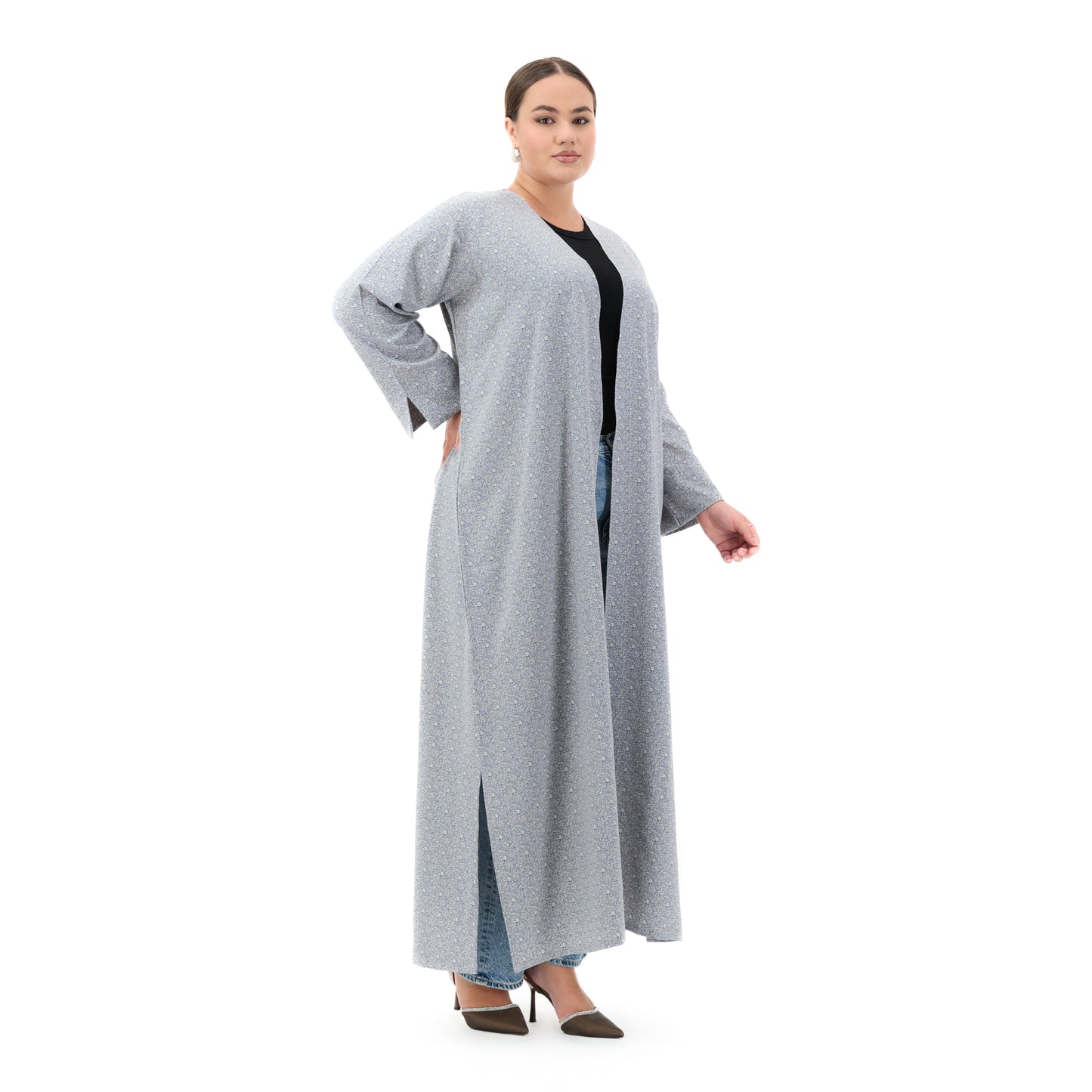 Basic Patterned Abaya