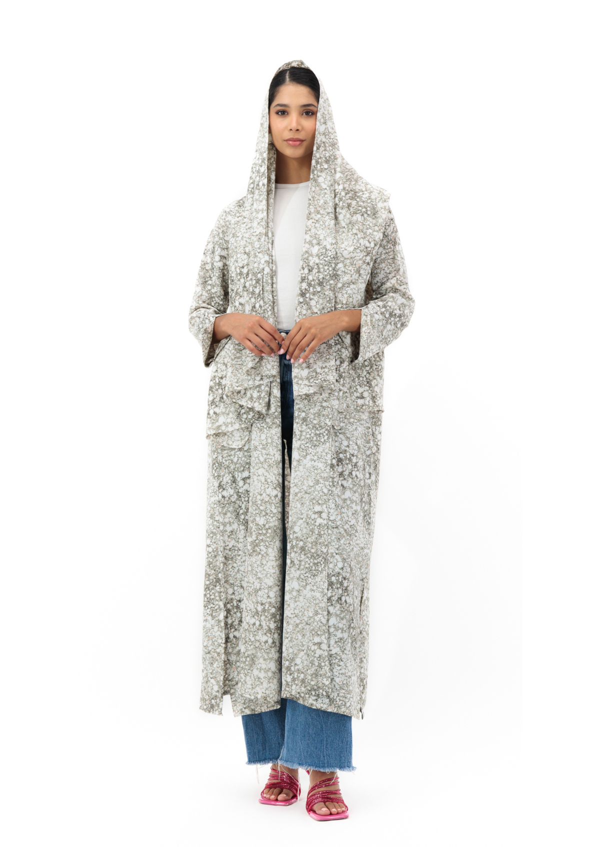 Basic Patterned Abaya